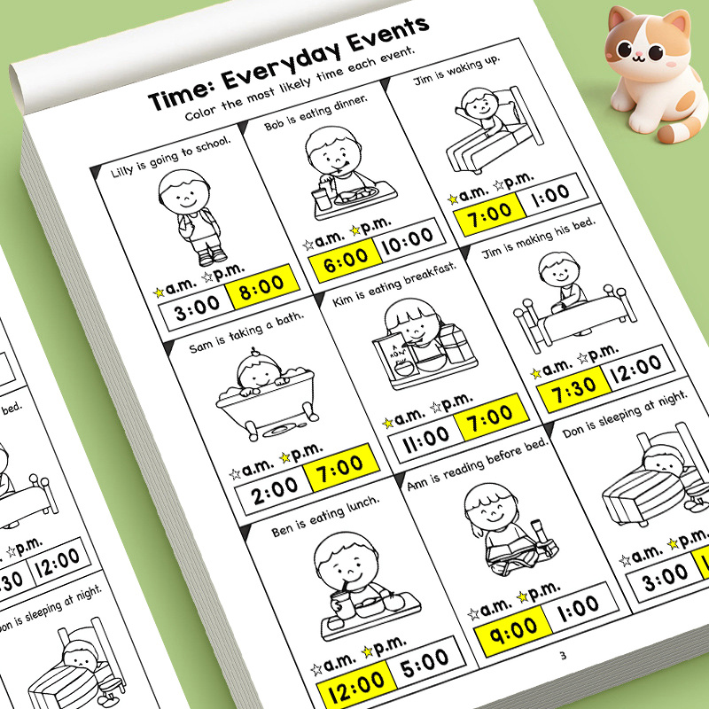 Kids Education Worksheet - Libro de Actividades Educativas para Niños: