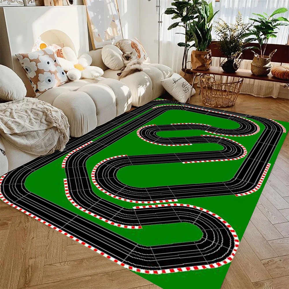 Kids Education Room - Alfombra de Juego Interactiva de Carretera