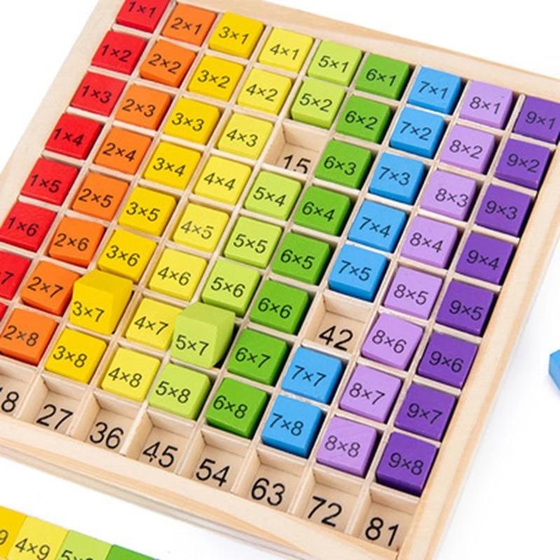 Kids Education Table - Juguetes educativos de matemáticas de madera