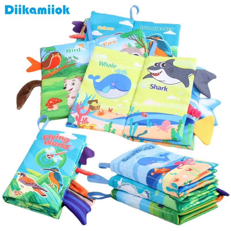 Kids Early Education Books - Nuevos libros de tela para bebés,