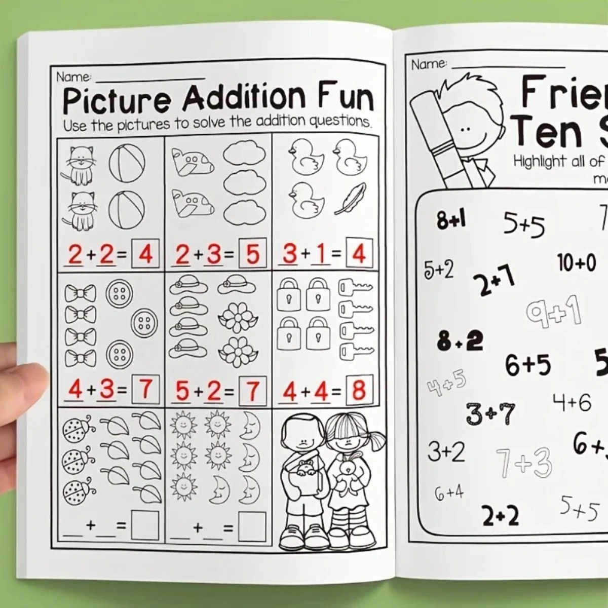 Libro de Práctica de Matemátic - Kids Education Worksheet reseña y precio