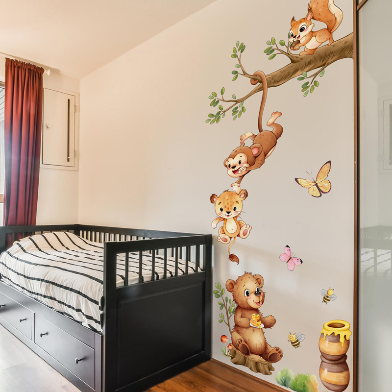 Ramas de animales lindo mono m - Kids Education Room reseña y precio