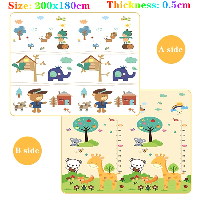 200*180cm de espesor 0,5 cm al - Kids Education Allowance reseña y precio