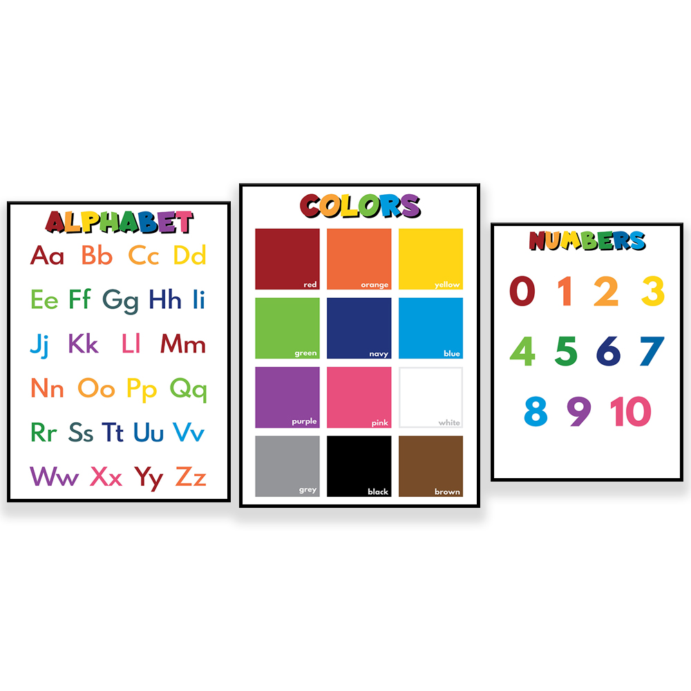 NOMBRES DE COLORES, ALFABETO,  - Kids Education Name reseña y precio