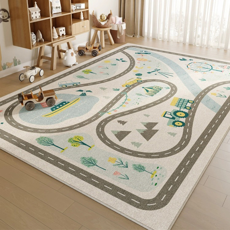 Alfombra para sala de estar, a - Kids Education Room reseña y precio