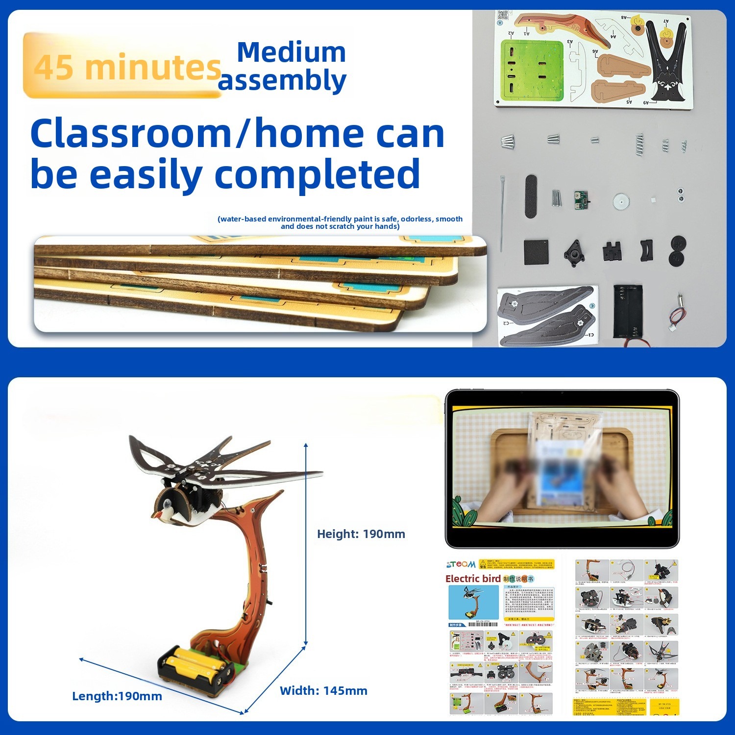 Kit de experimentos científico - Kids Education Allowance reseña y precio