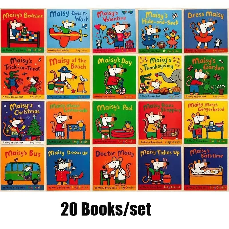 Maisy Mouse-juego de libros de - Kids Early Education Books reseña y precio