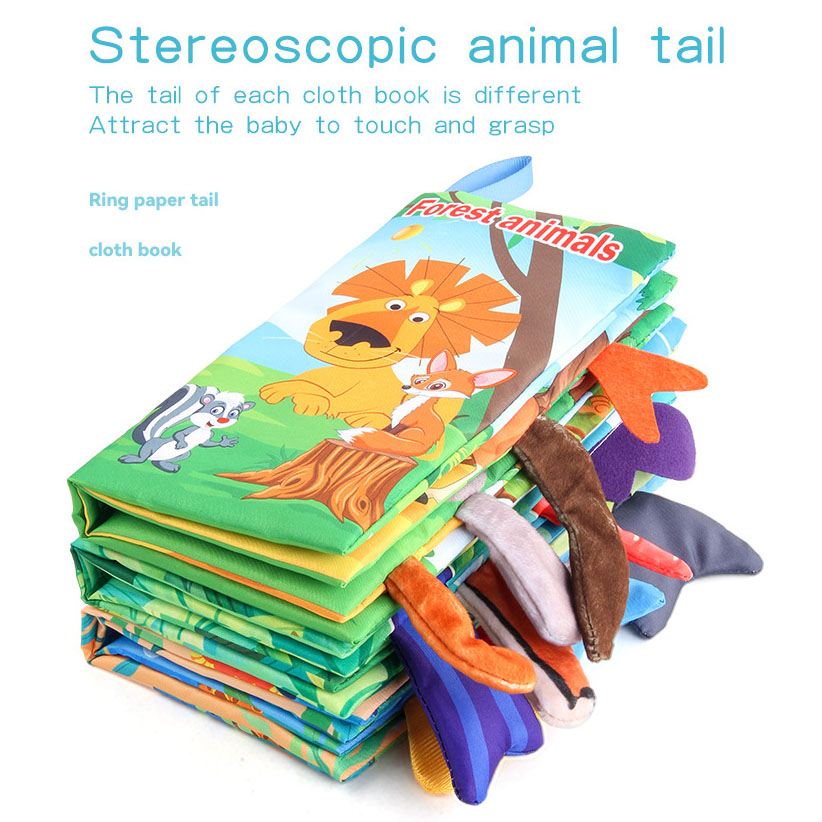Nuevos libros de tela para beb - Kids Early Education Books reseña y precio