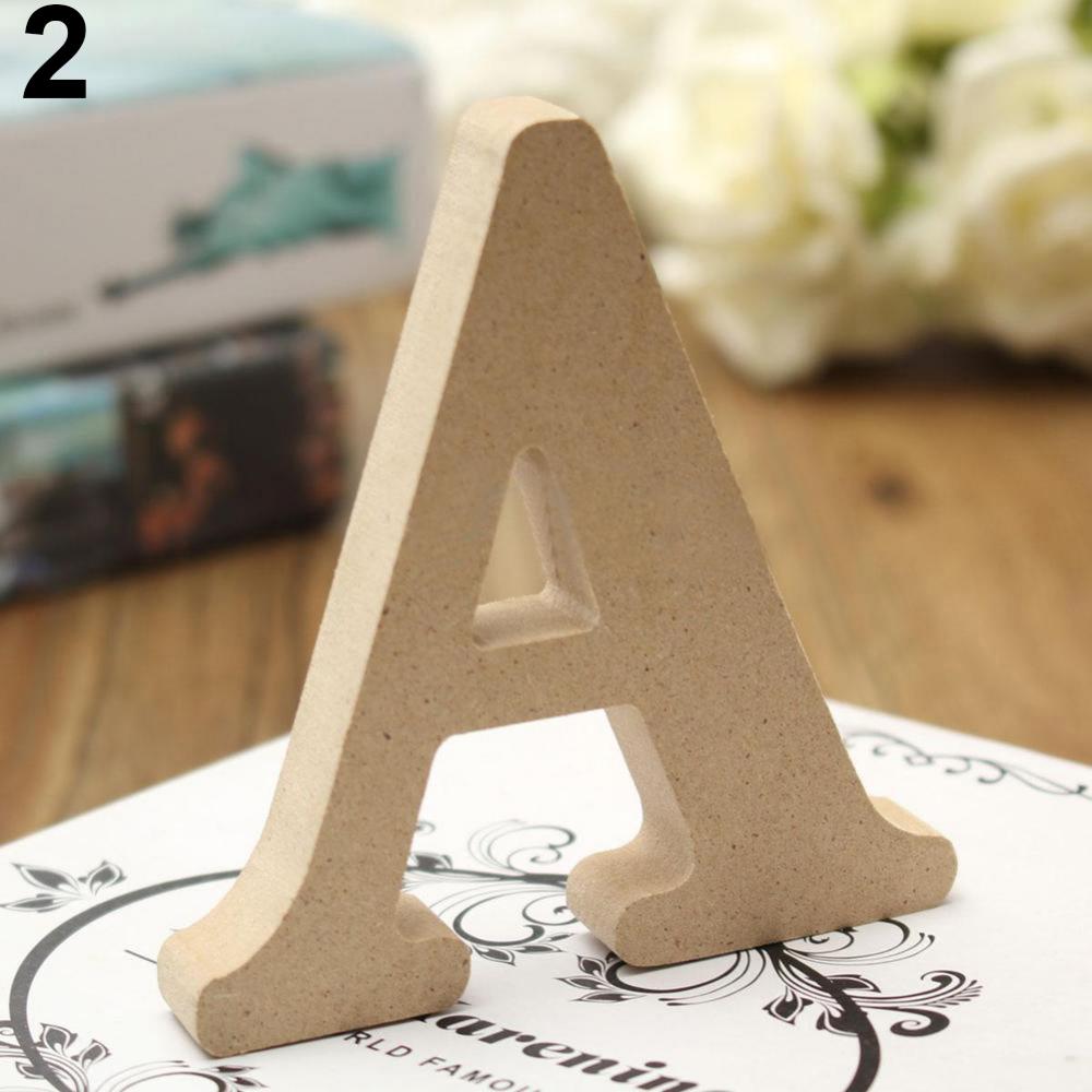 Letras de madera de A-Z indepe - Kids Education Name reseña y precio