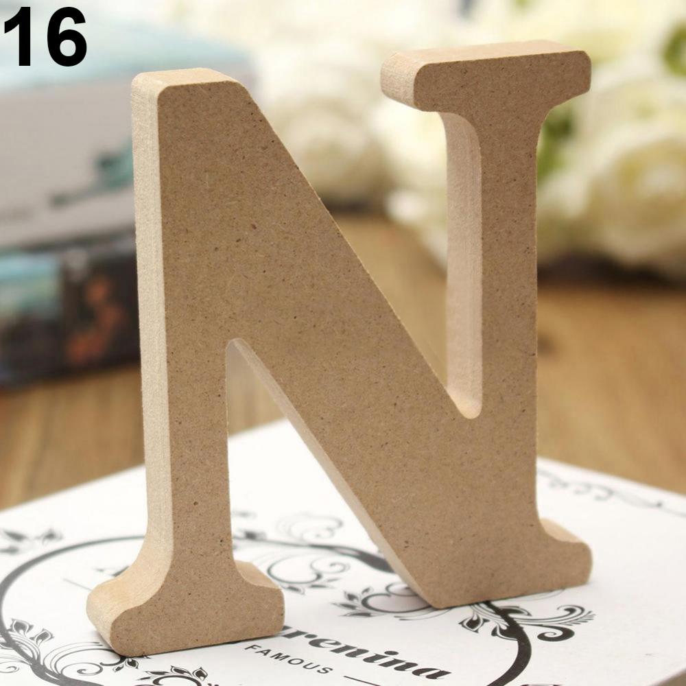 Letras de madera de A-Z indepe - Kids Education Name reseña y precio
