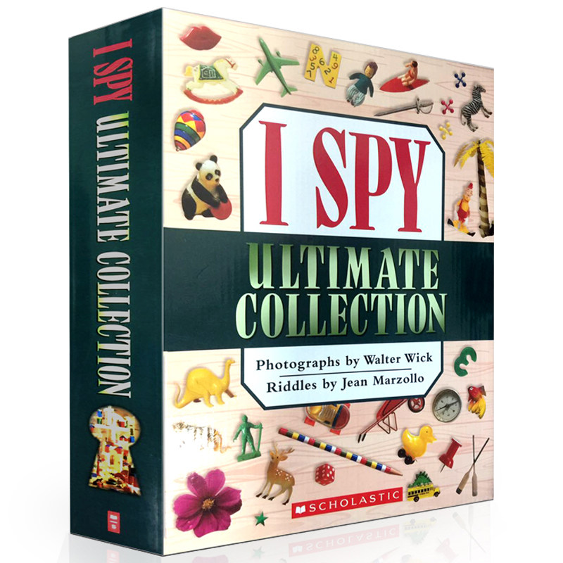 Juego de 10 libros I Spy Ultim - Kids Early Education Books reseña y precio