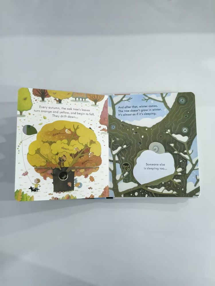 Usborne Peep Inside A Tree, li - Kids Early Education Books reseña y precio