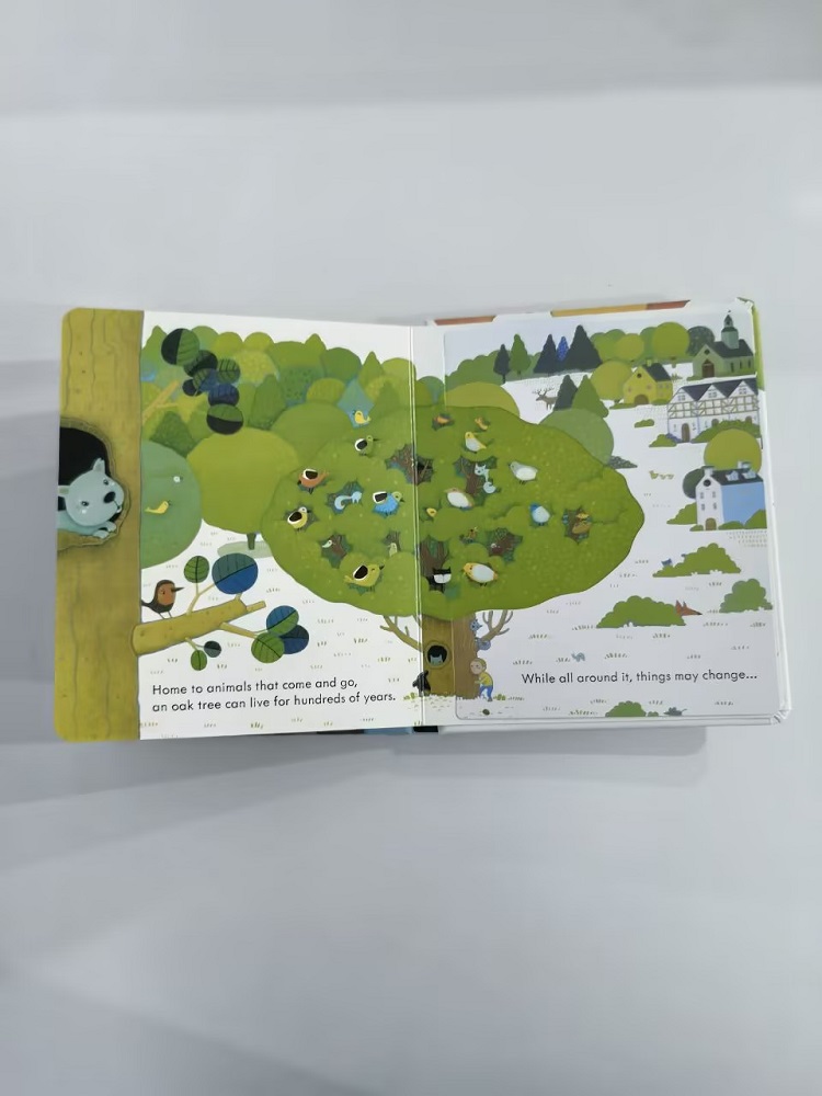 Usborne Peep Inside A Tree, li - Kids Early Education Books reseña y precio