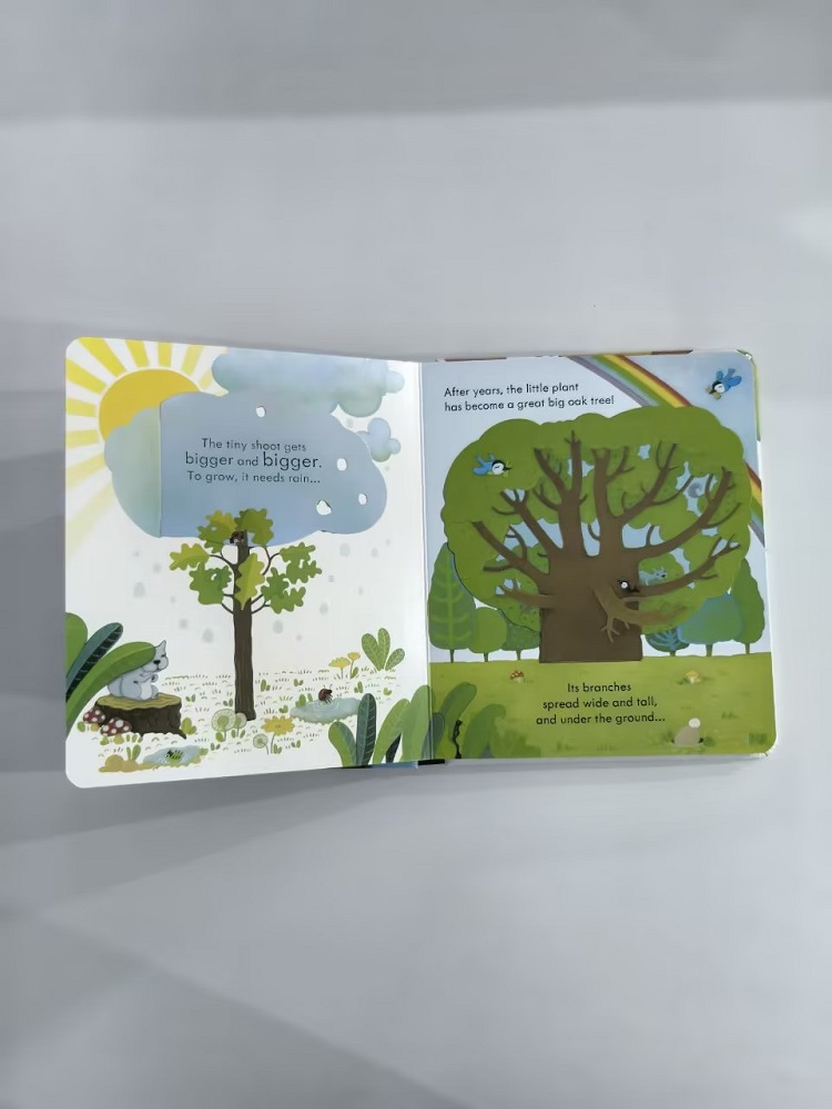 Usborne Peep Inside A Tree, li - Kids Early Education Books reseña y precio