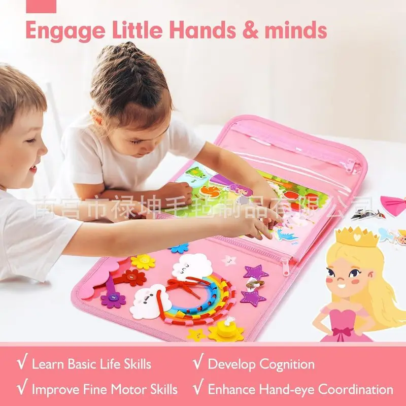Tablero de Actividades de Fiel - Kids Early Education Books reseña y precio