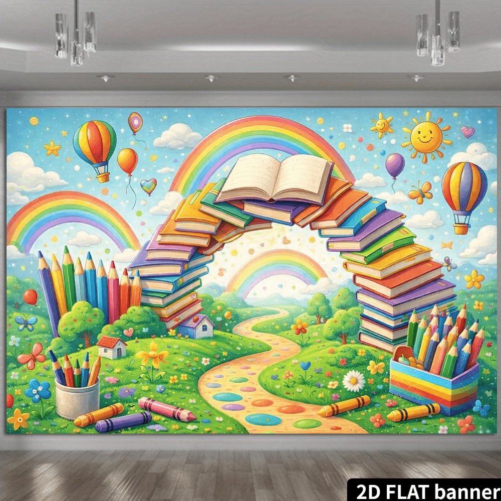 Tapiz de Pared Colorido para H - Kids Education Room reseña y precio