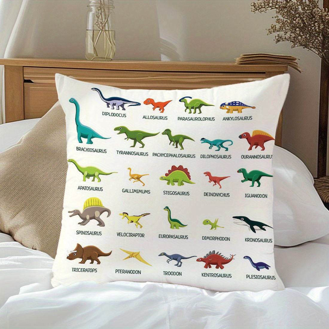 1 funda de almohada educativa  - Kids Education Name reseña y precio